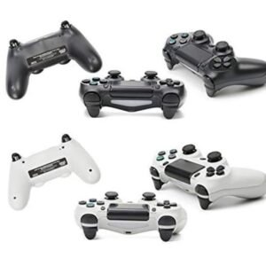 White Wireless Bluetooth Game Controller for PS4 – Dual Shock Gamepad